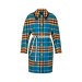 路易威登/Louis Vuitton 皮革镶边和服袖大衣
